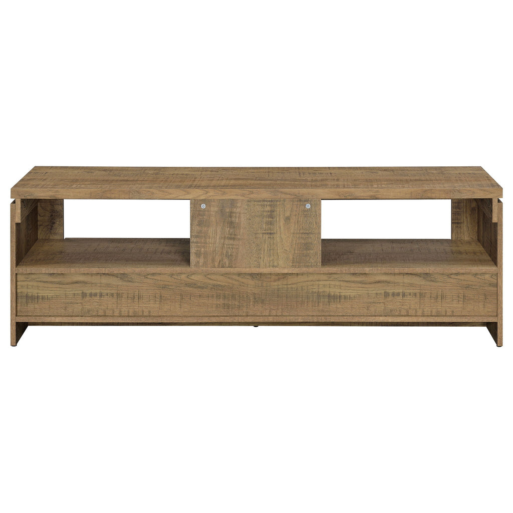 Tesoro - TV Stand With 2 Drawers - Mango Color