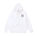 OFF-WHITE Arrows Print Hoodie White/Black
