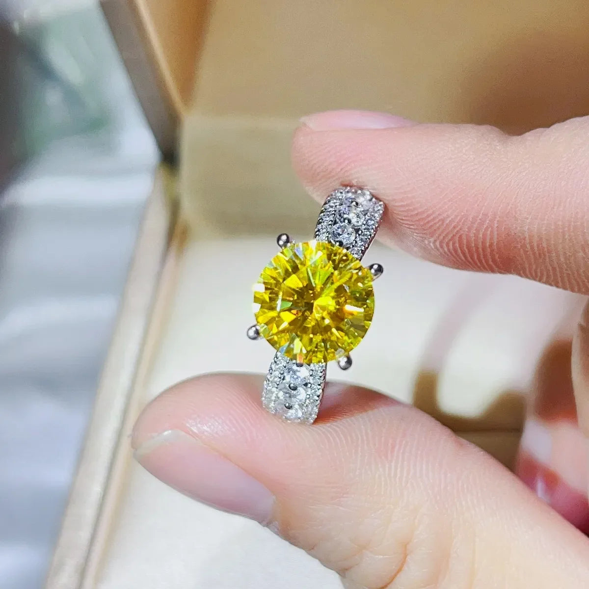 3 Carat Sparkala™ 925 Sterling Silver Ring