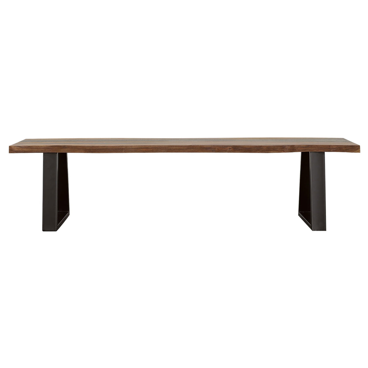 Wobegon - Rectangular Dining Bench - Gray