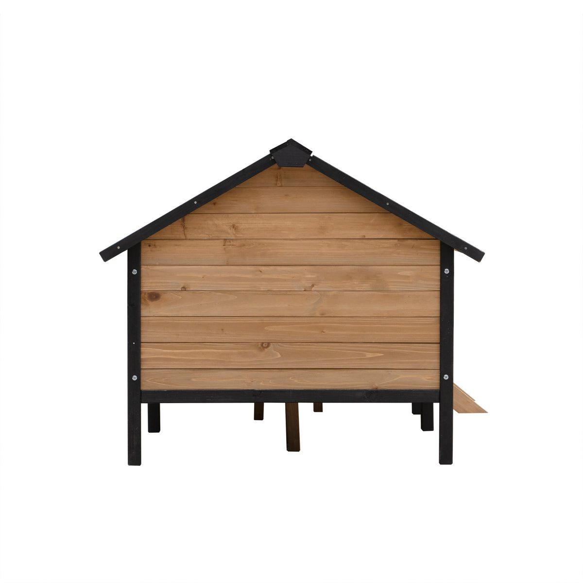 Outdoor Large Wooden Cabin House Style Dog Kennel with Porch