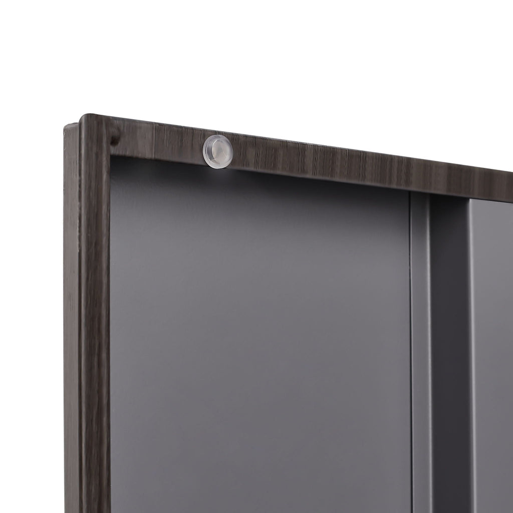 Metal Storage Cabinet With Locking Doors And Adjustable Shelf, Folding Filing Storage Cabinet, Folding Storage Locker Cabinet For Home Office, School, Garage