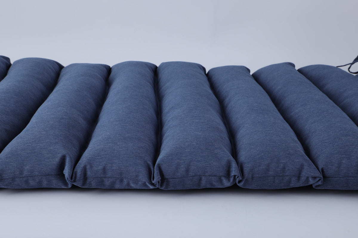 2PCS Outdoor Lounge Chair Cushion Replacement Set - Navy Blue