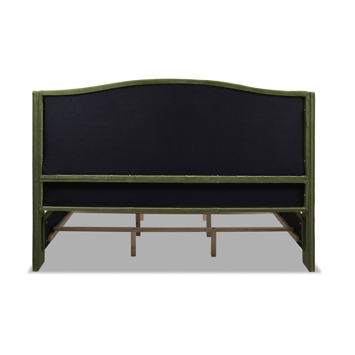 Marcella - Upholstered Shelter Headboard Bed Set