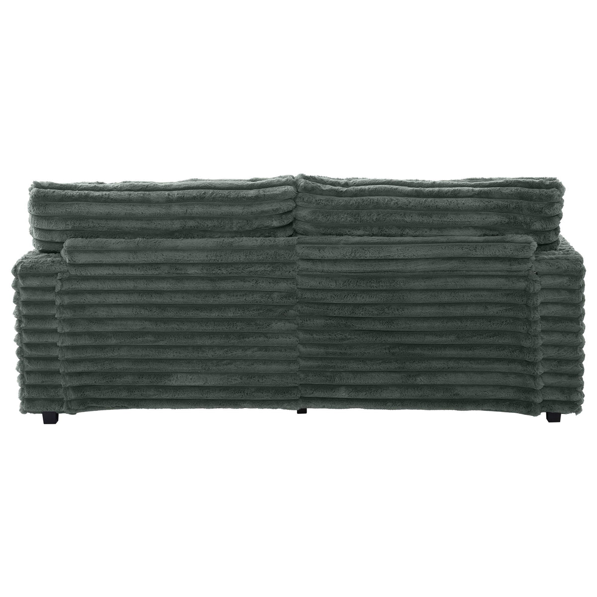 Oversized Double Chaise Lounge Sofa Bed With USB Ports And Cup Holders
