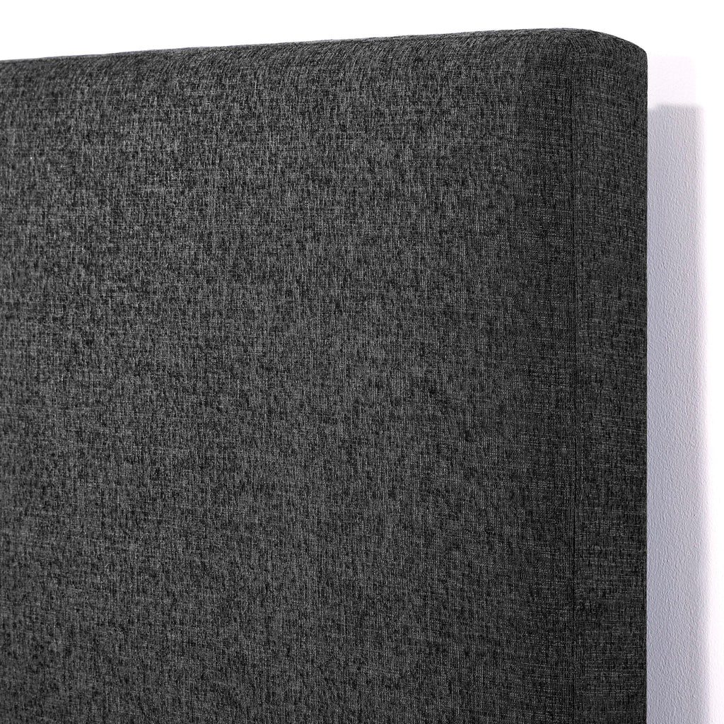Platform Bed & Upholstered Headboard