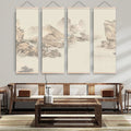 Chinese traditional landscape painting traditional classic art home decoration painting poster wall art wall art decor canvas