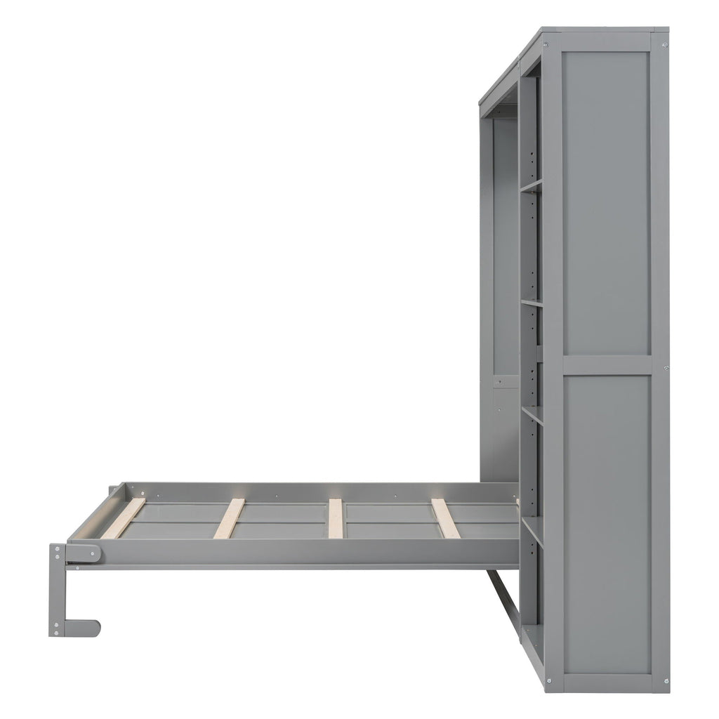Murphy Wall Bed With Shelves