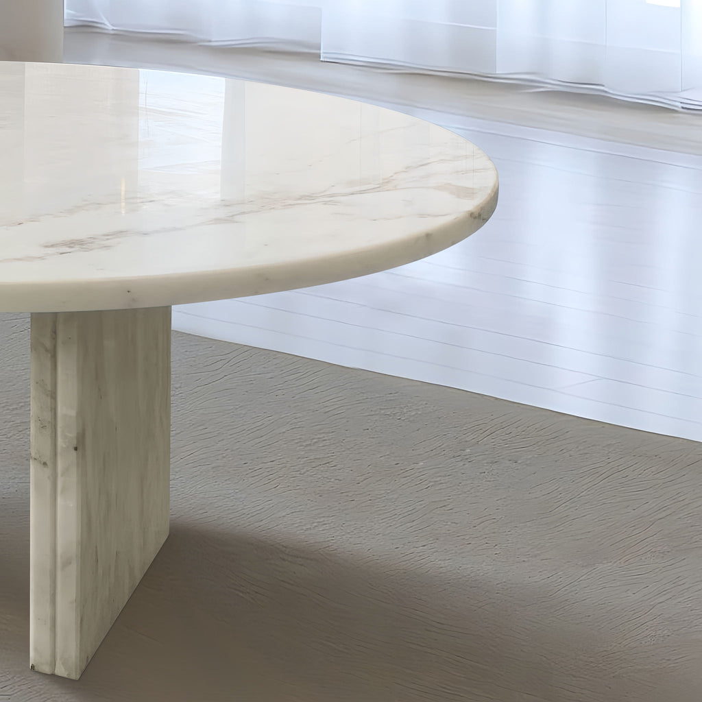 Luxury Coffee Table With Unique Veining, Unique Stone Design