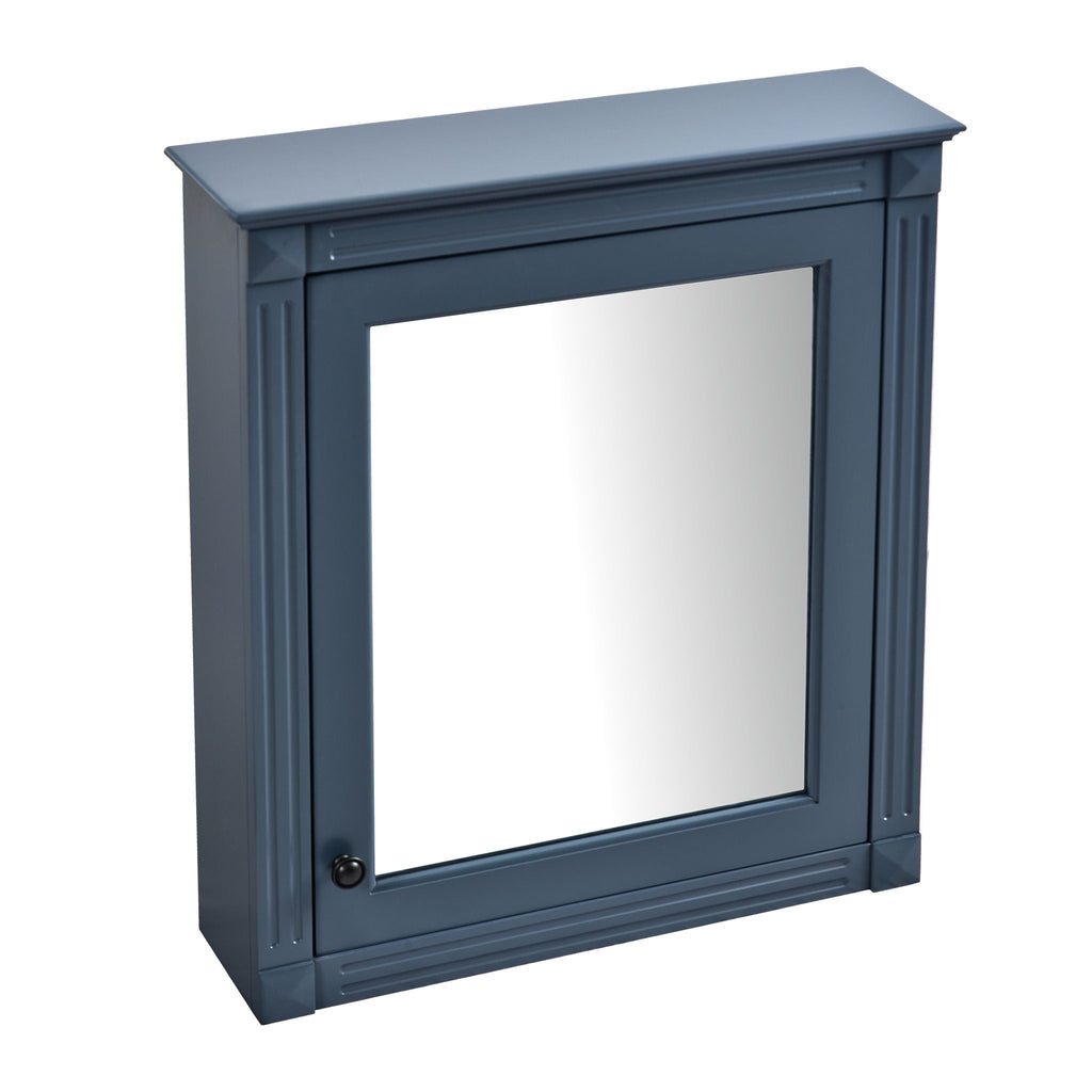 Wall Mounted Bathroom Storage Cabinet With Mirror, Medicine Cabinet With Height Adjustable Shelf