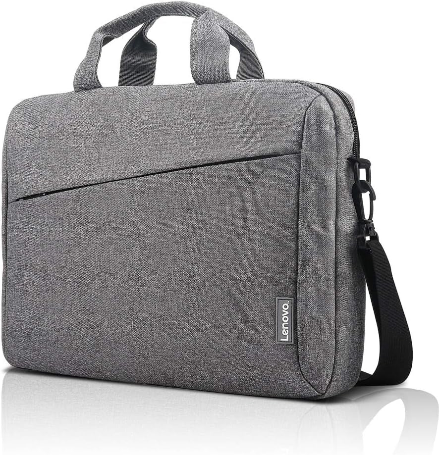 Laptop Shoulder Bag T210, 15.6-Inch Laptop or Tablet, Black & Laptop Carrying Case T210, Fits for 15.6-Inch Laptop and Tablet, Sleek Design, Durable and Water - Grey
