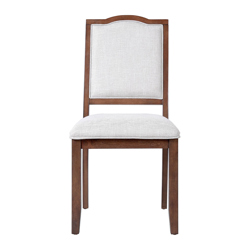 6 Piece Extendable Dining Table Set, Wood Table With Removable Leaf, 4 Upholstered Chairs And Bench - Cherry