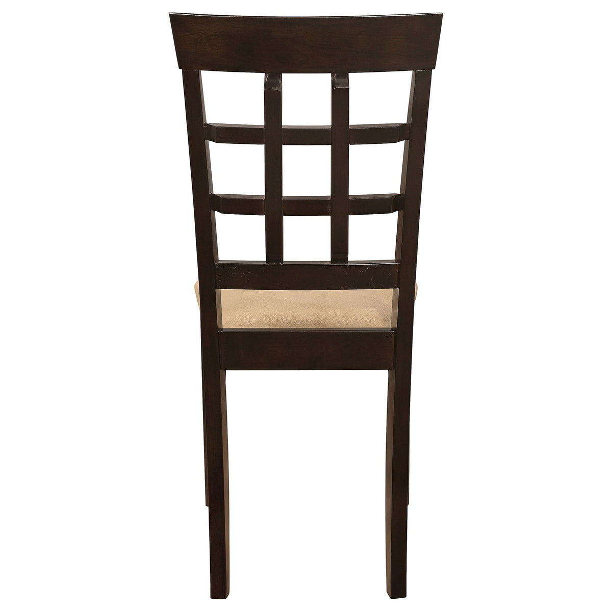 Lattice Back Dining Chair (Set of 2) - Brown