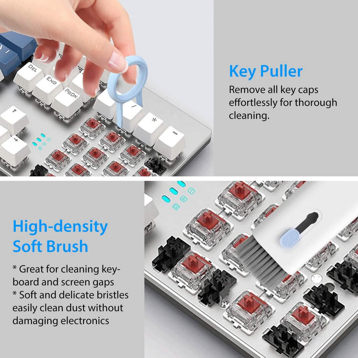 7-in-1 Laptop Keyboard Dust Cleaner Brush