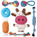 7-Piece: Puppy Cord Chew Toys