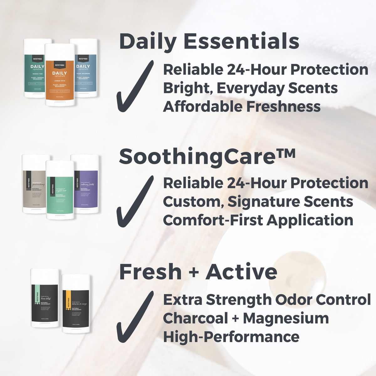 AMBER ORYN Natural Deodorant