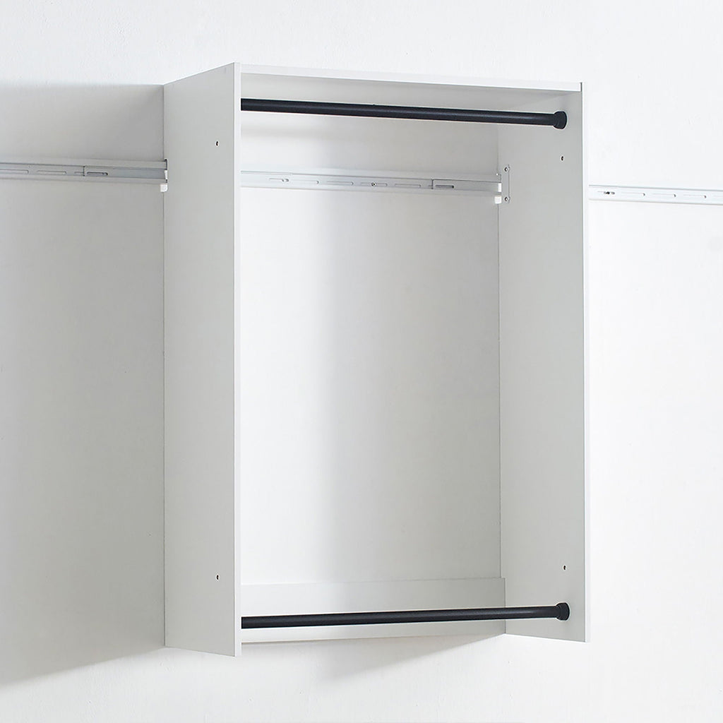Devi - Wall Mounted Closet System, Modular Units