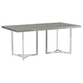 Savona - Rectangular Dining Table - Gray