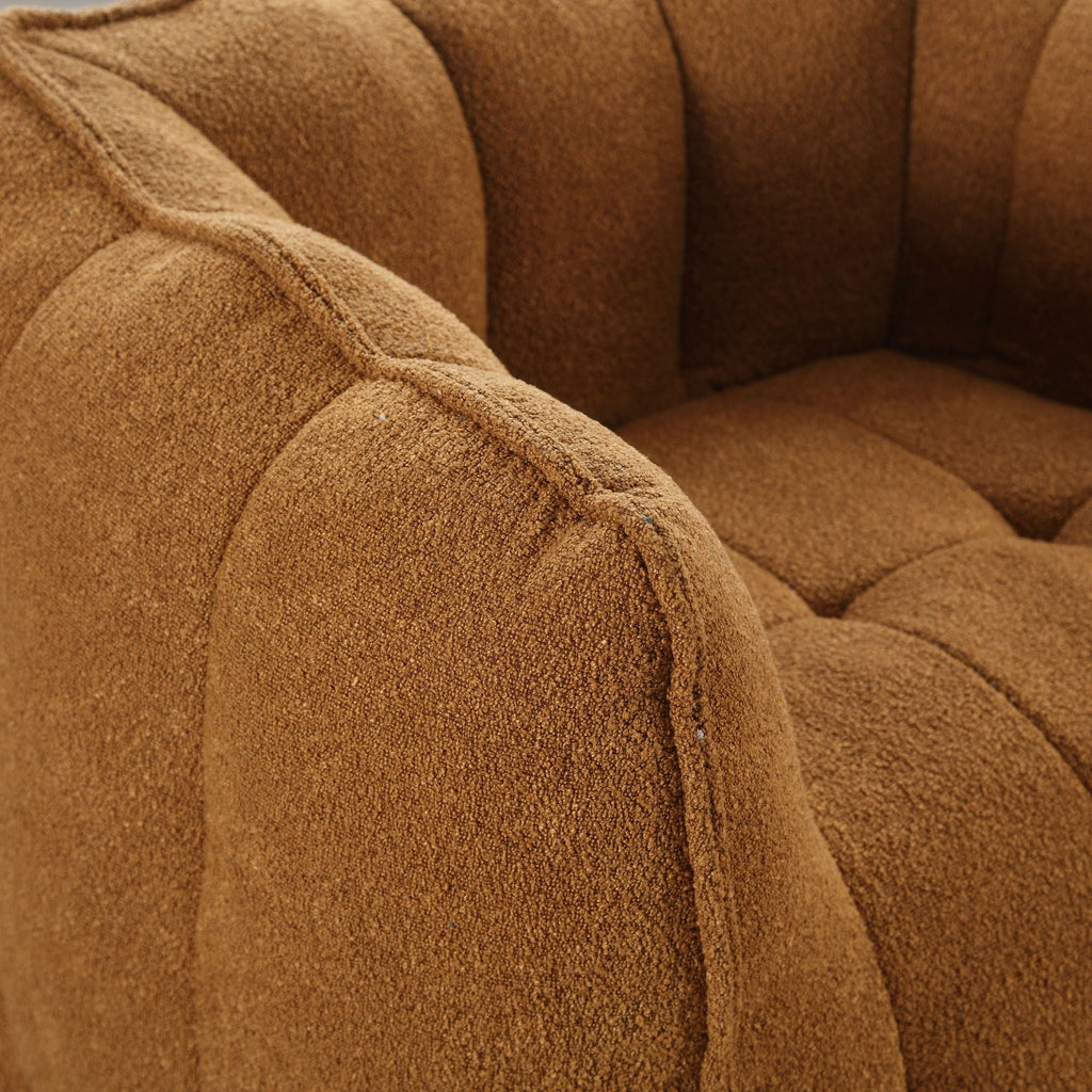 Soft Bean Bag Chair With High Resilient Foam