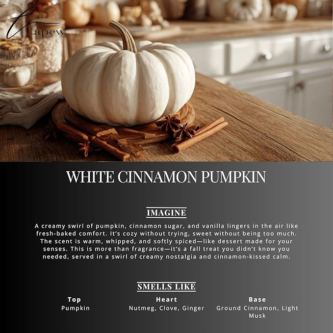 White Cinnamon Pumpkin Carpet Freshener Powder Refill 36 oz | Powerful Odor Eliminator for Home | Upholstery Deodorizer | Carpet Deodorizer | Pet Urine | Cat Litter Box