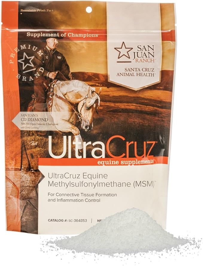 UltraCruz Equine MSM® Powder, 1 lb