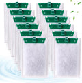 12-Count Medium Filter Cartridges Compatible with Tetra Whisper Bio-Bag Filters Medium Replacement Filter Cartridges for Whisper ReptoFilter and 10i IQ10 PF10 Power Filters -Ready to Use