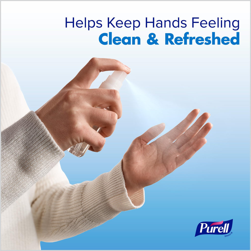 PURELL Hand Sanitizer Spray, Infused with Essential Oils, Scented Variety Pack, 2 fl oz Travel-Size Bottle (Pack of 6) - 2026-04-ECMP