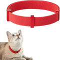 Safety Cat Collar Pro - U.S. IDA Gold Awarding Design, Elastic Quick Release Cat Collar with Buckle Non Breakaway - Lightweight for Kitten All Small Large Cats (Vivid Red, M 7.9-15.7")
