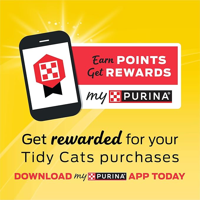 Purina Tidy Cats Clumping Cat Litter Odor Control, 24/7 Performance Multi Cat Litter - 16 lb. Bag