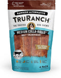 Collagen Rolls - 6" Collagen Rolls for Dogs - Long Lasting Healthy Joint Support Dog Treat - Rawhide Alternative - Skin & Coat Health - Made with Real Bully, 1 Bag, 4 Count