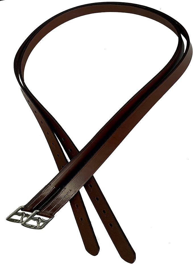 Majestic Ally Genuine Leather English Stirrup Leather (Pair)