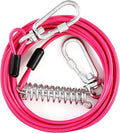 Tie Out Cable for Yards - Heavy Duty, Chew Proof, 10FT for Large Dogs Up to 250lbs