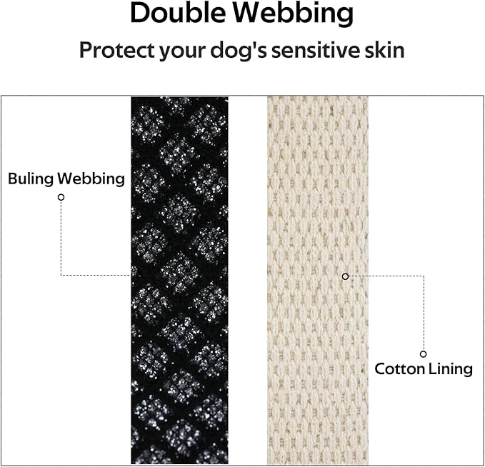 Dog Collar with Waterproof AirTag Holder & Anti-Lost QR Code, Cute Bling Warpping Adjustable Width for Small Medium Large Pet (Black, S)