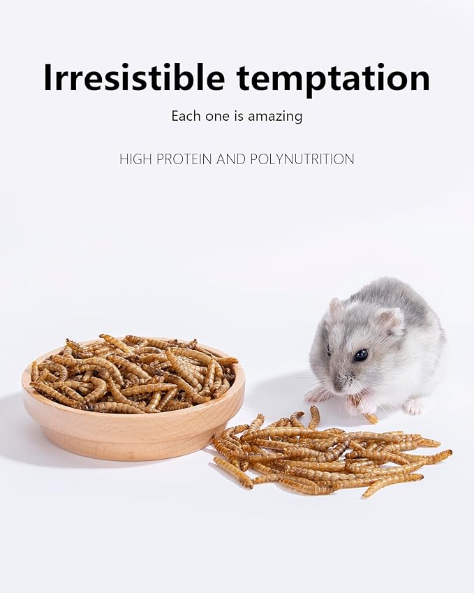Niteangel Small Animal Snack & Treats - Small Critter Natural Treat for Dwarf Syrian Hamsters Gerbils Mice Sugar Glider Hedgehogs Chickens Birds