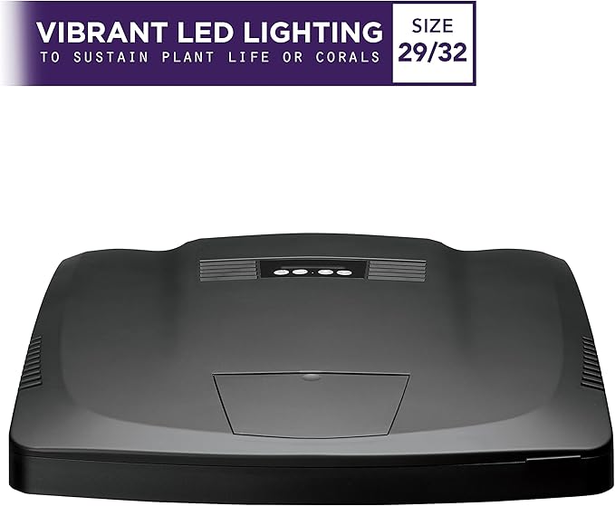 Coralife BioCube LED Aquarium Fish Tank Replacement Lid Canopy, 29/32 Gallon