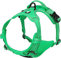 TRUE LOVE Adjustable No-Pull Dog Harness Reflective Pup Vest Harnesses Comfortable Control Brilliant Colors Truelove TLH5651(Grass Green,M)
