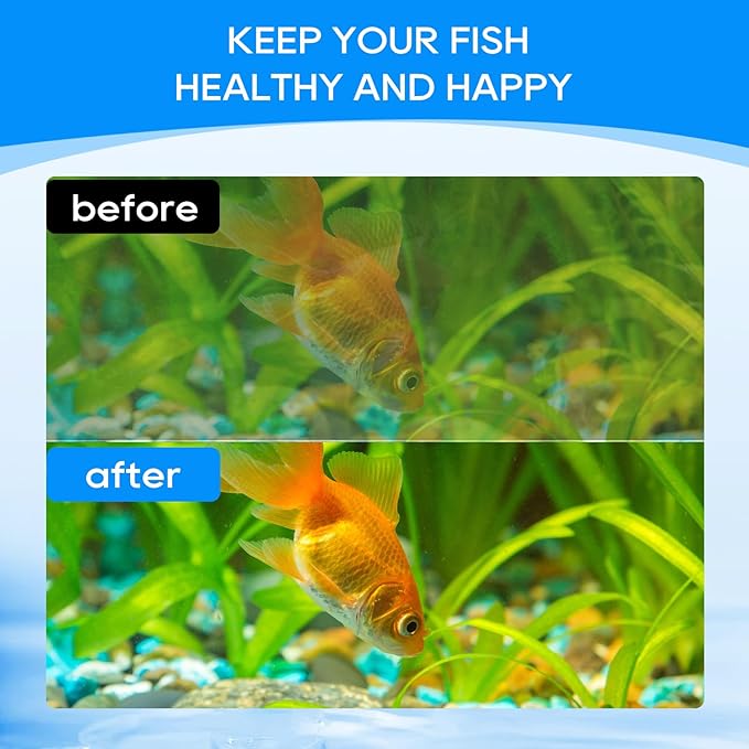 Filter Cartridges Large Compatible with Tetra Whisper Bio-Bag Aquarium Filters, Fish Tank Filters Replacement for Aquariums for Whisper Filter 20i 40i/ IQ 20 30 45 60/ PF20 30 40 60, 6 Pack