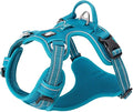 TRUE LOVE Dog Harness No Pull Nylon Reflective Pet Harness Adjustable Comfortable Control Step-in Brilliant Colors Truelove TLH56512 Blue