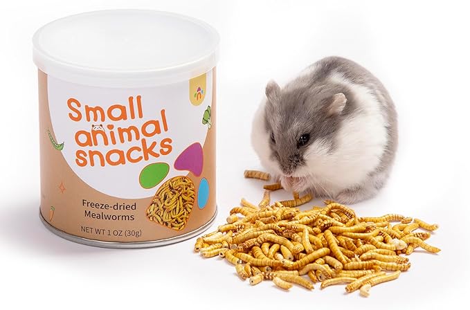 Niteangel Small Animal Snack & Treats Toy - Small Critter Natural Treat for Dwarf Syrian Robo Hamsters Gerbils Mice Lemmings Sugar Glider Hedgehogs Chickens Birds or Other Small-Sized Pets