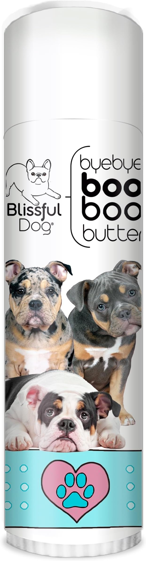 The Blissful Dog .50 oz Tube Olde ENGLISHE Bulldogge Booboo Butter