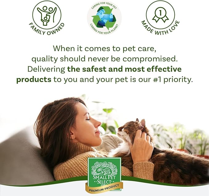 Small Pet Select Pine Pellet Bedding 40lb, Litter Pellets for Rabbit, Guinea Pig, Hamster, Bunny and Other Small Animals, Made in USA, 40lb