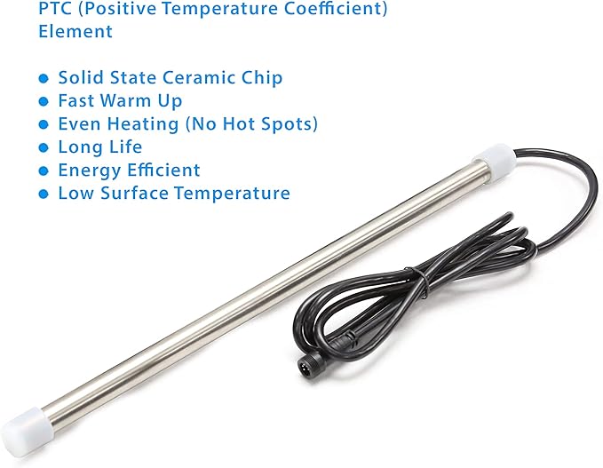Innovative Marine Helio PTC Smart Reef Aquarium Heater (400 Watt - [2 x 200W])