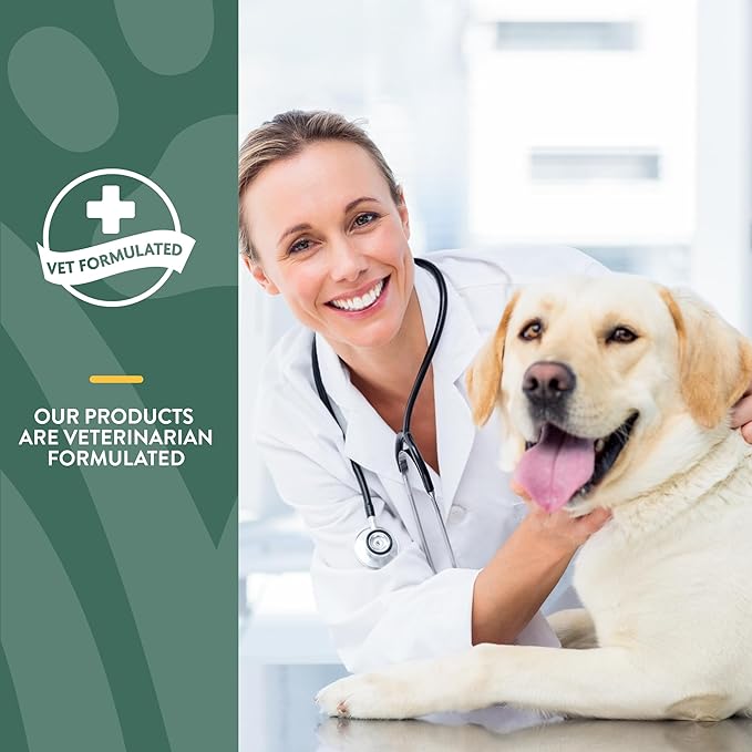 NaturVet Hemp Joint Health, Joint Care Support Supplement for Dogs, Soft Chews, 60ct Made in The USA