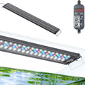 Pawfly 38 W Aquarium LED Light for 36" to 45" Tanks 24/7 Extendable Fish Tank with Full Spectrum IP68 Waterproof Light with D/N Mode Single Color Effects Timer and Adjustable Brightness