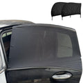 Car Rear Window Screens for Side Windows, 2 Pack Side Window Sun Shades,Stretchy Mosquito Net Cover Fit Cars SUVs - Up to 36.22”x55.1”