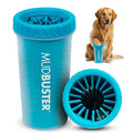 Dexas MudBuster Portable Dog Paw Cleaner, Large, Blue (PW720312)
