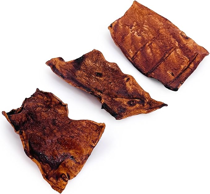 ValueBull USA Rawhide Chips, Natural Beef Flavor, 4 Pound - Natural & Safe, USA Beef Hide, Long Lasting, Chemical Free, No Artificial Flavors