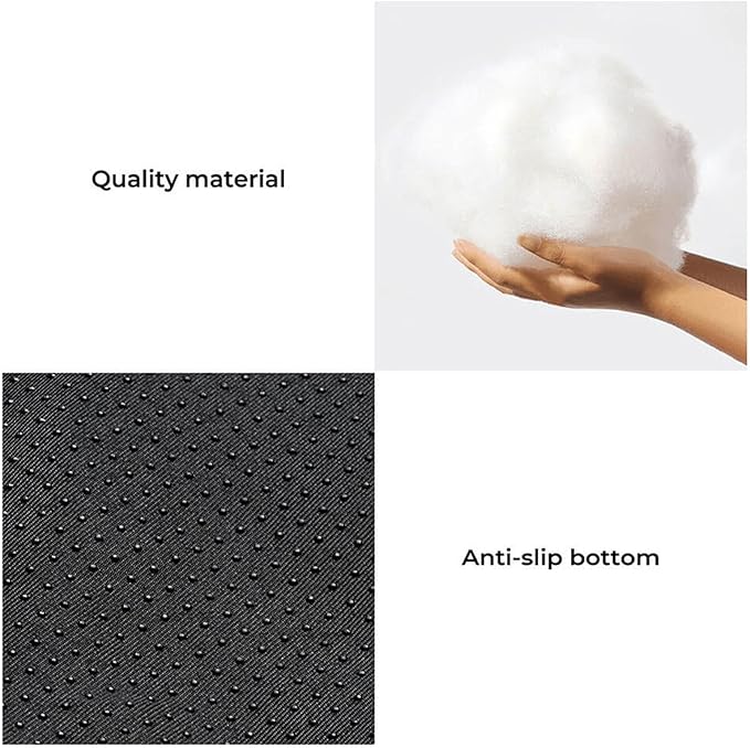 FUNNY FUZZY Pet Fluffy Plush Calming Dog Couch Bed Sofa Protector Washable Pets Mat for Large Medium Small Dogs and Cats (Tie-dye Brown,47.24 × 37.4 × 6.3 in)