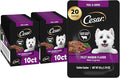 Cesar Filets in Gravy Wet Dog Food Filet Mignon Flavor, 1.76 oz. Mini-Pouch (20 Count, Pack of 1)