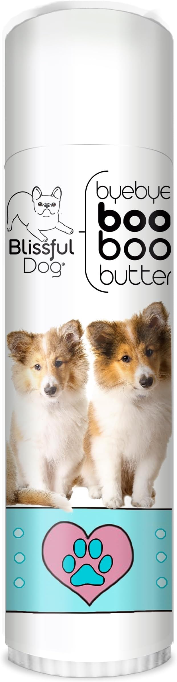 The Blissful Dog .50 oz Tube Shetland Sheepdog Booboo Butter